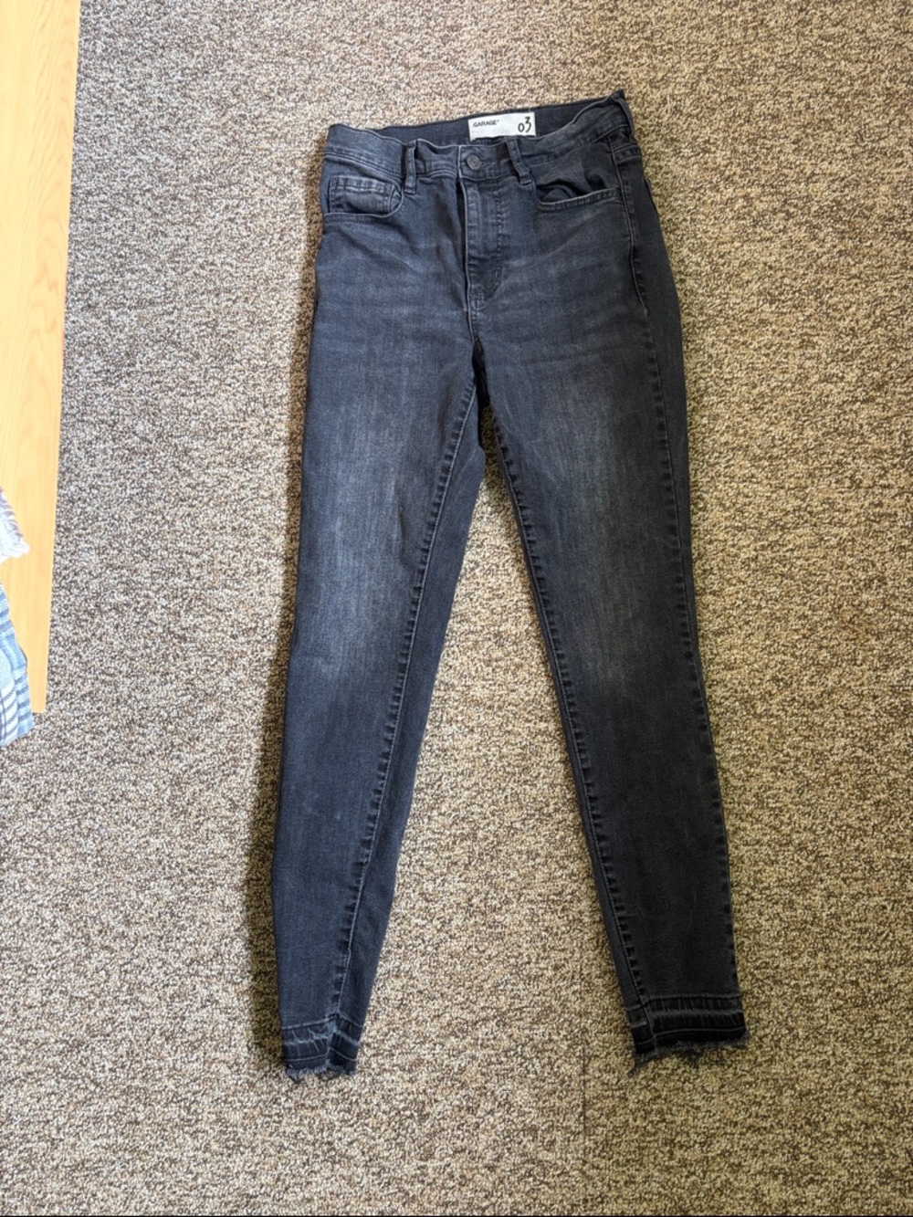 Garage Women's High-Rise Gray Wash Jeggings